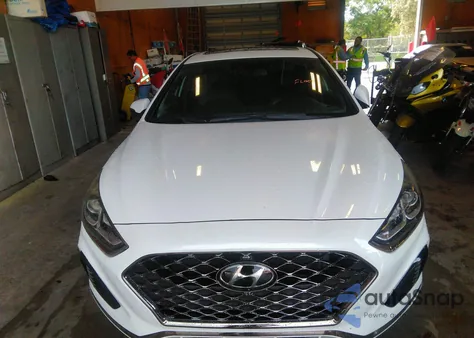 2018 Hyundai Sonata Sport из США, поврежденный, VIN 5NPE34AF9JH669721